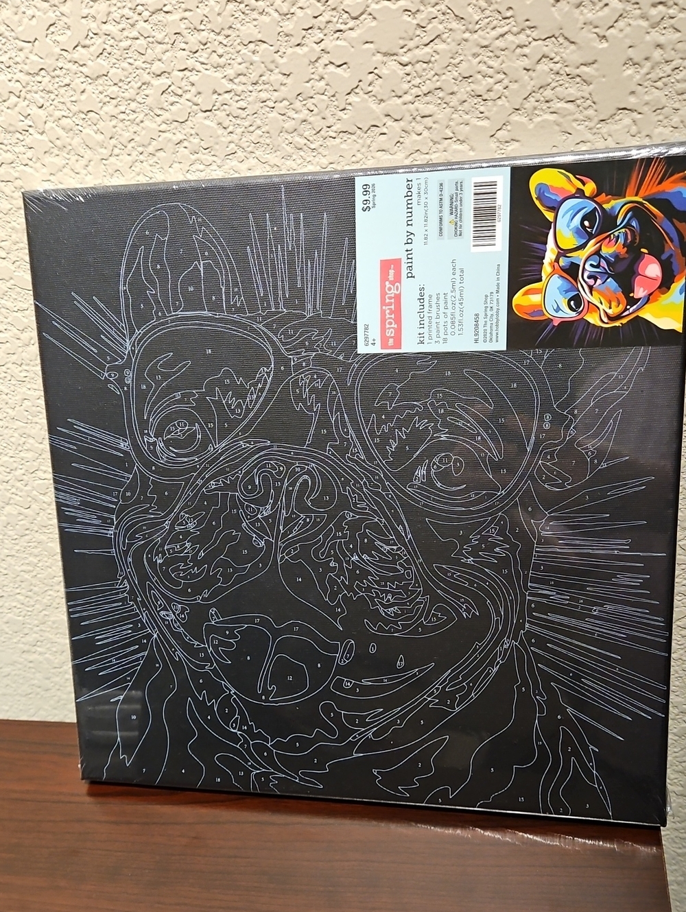 Paint By Number Kit - Dog
